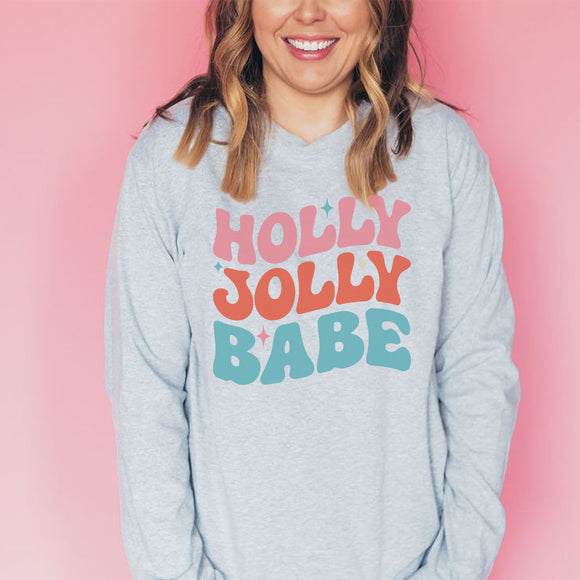 Holly Jolly Babe // CHRISTMAS Long Sleeve