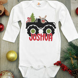 Personalized Reindeer Monster Truck // CHRISTMAS